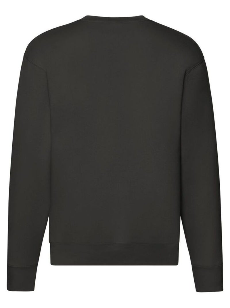 Fruit of the Loom - Sweat PREMIUM Gris Noir - Kiabi
