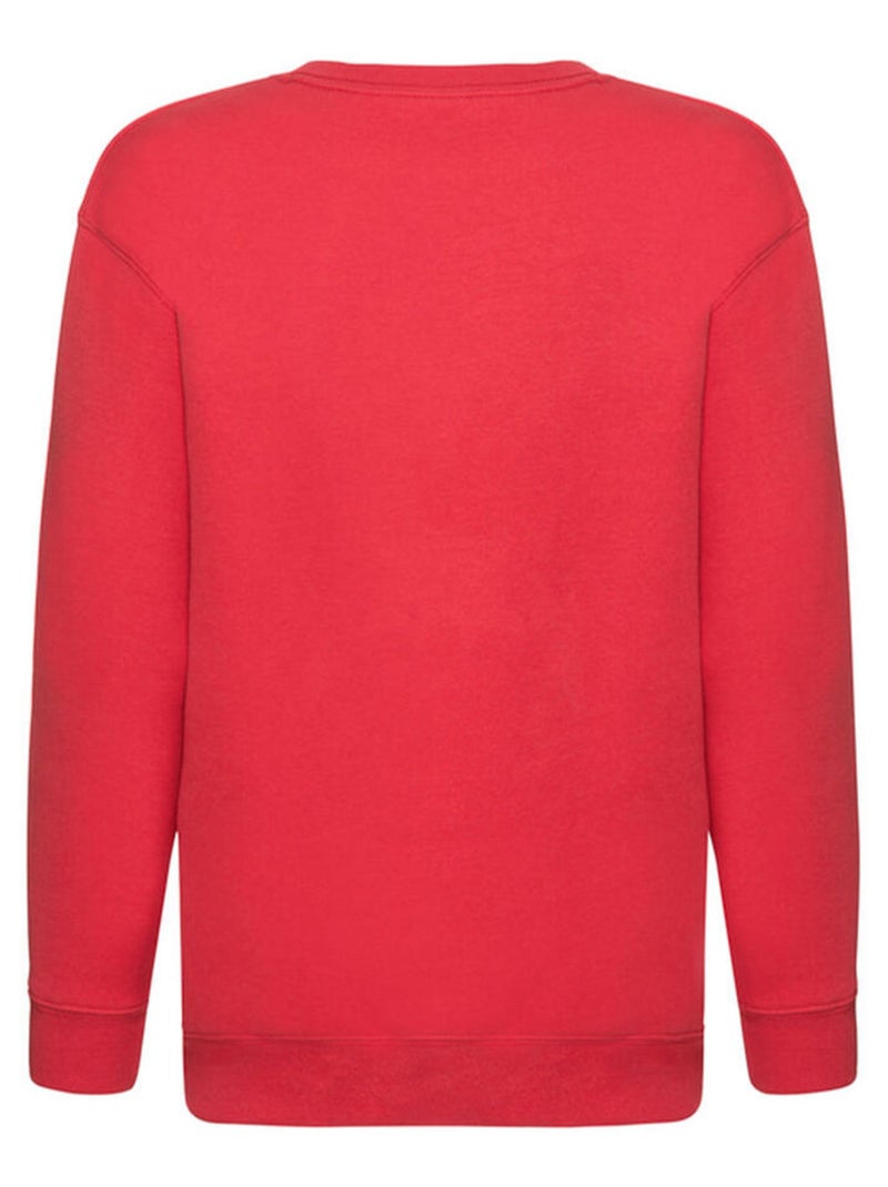 Fruit of the Loom - Sweat PREMIUM Rouge - Kiabi