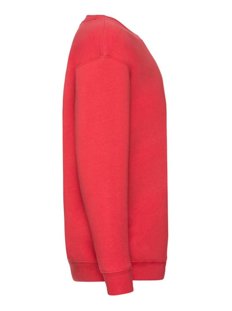 Fruit of the Loom - Sweat PREMIUM Rouge - Kiabi