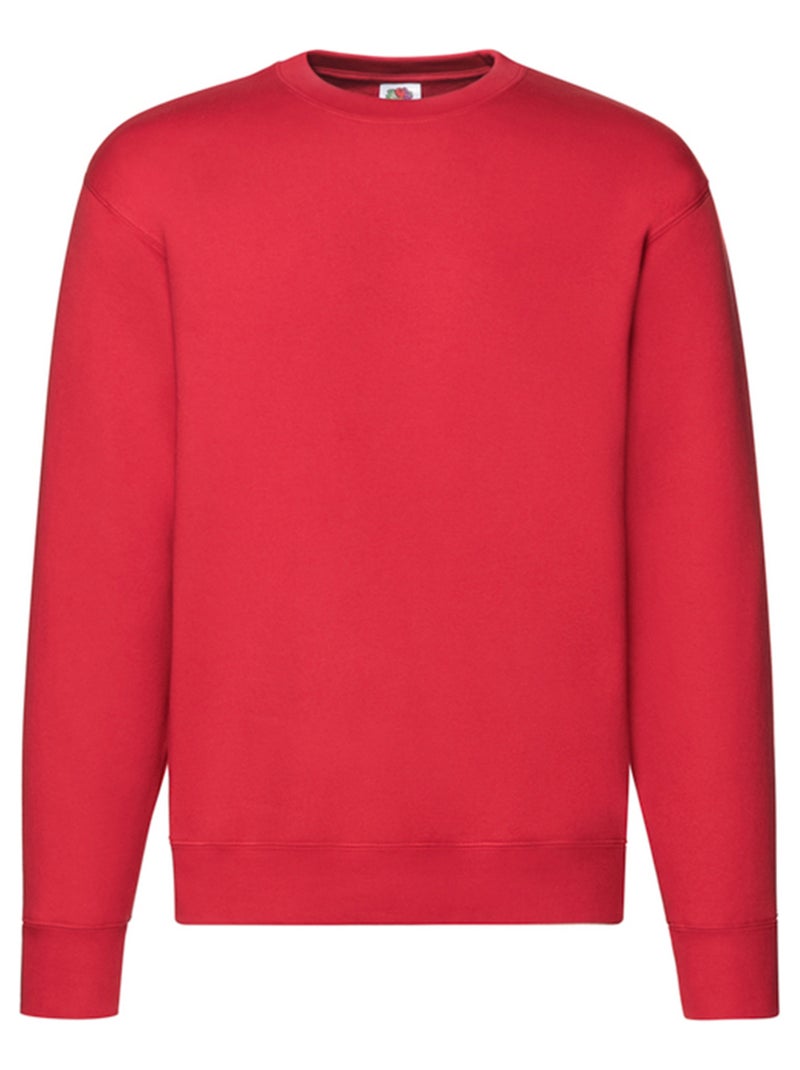 Fruit of the Loom - Sweat PREMIUM Rouge - Kiabi