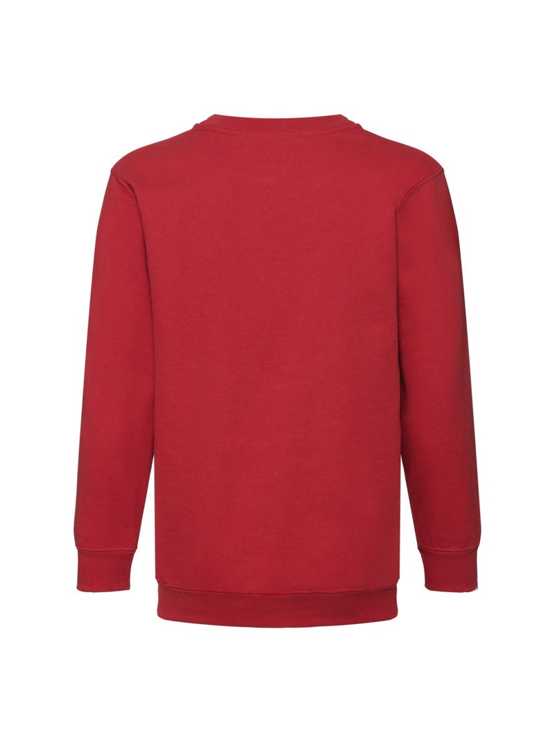 Fruit of the Loom - Sweat PREMIUM Rouge - Kiabi