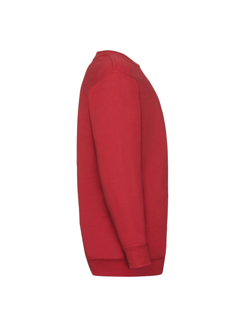 Fruit of the Loom - Sweat PREMIUM Rouge - Kiabi