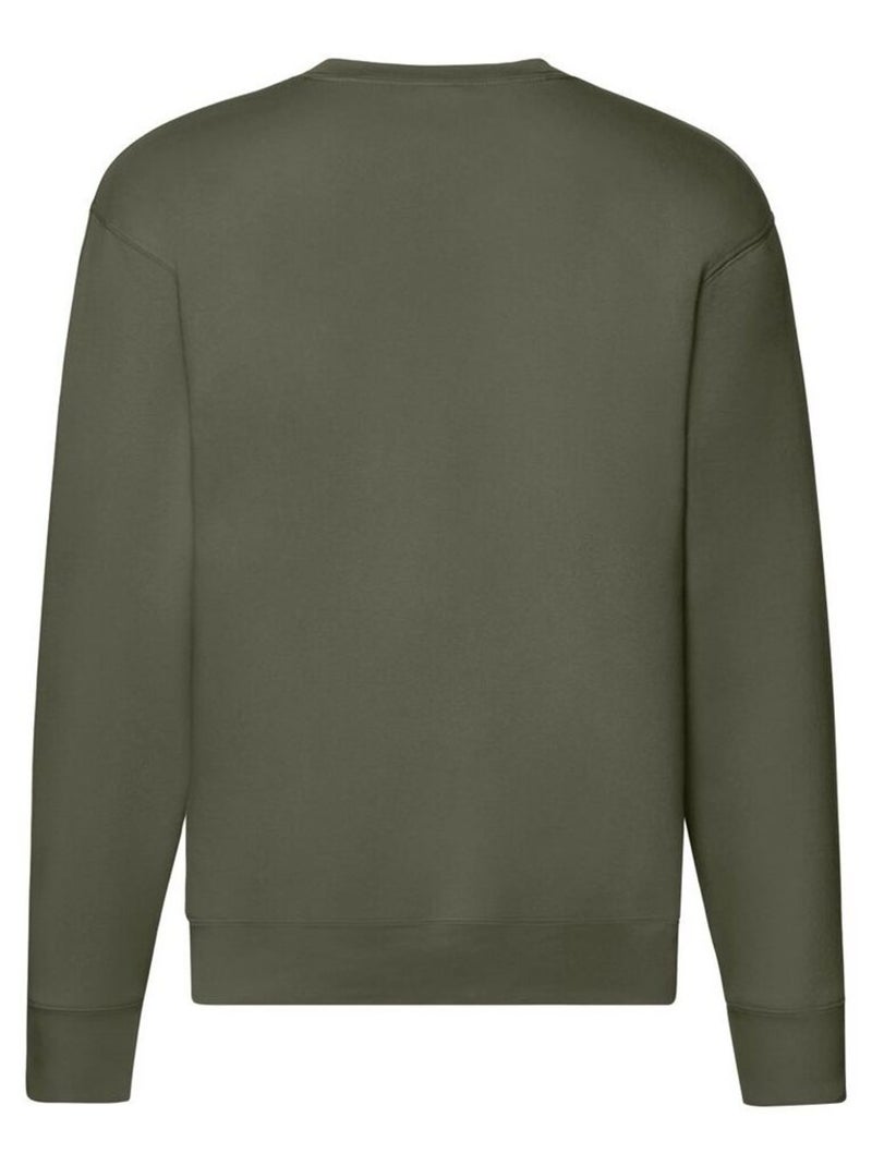 Fruit of the Loom - Sweat PREMIUM Vert olive - Kiabi