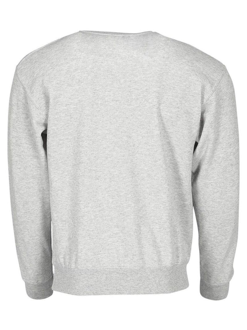 Fruit of the Loom - Sweat VINTAGE Gris chiné - Kiabi