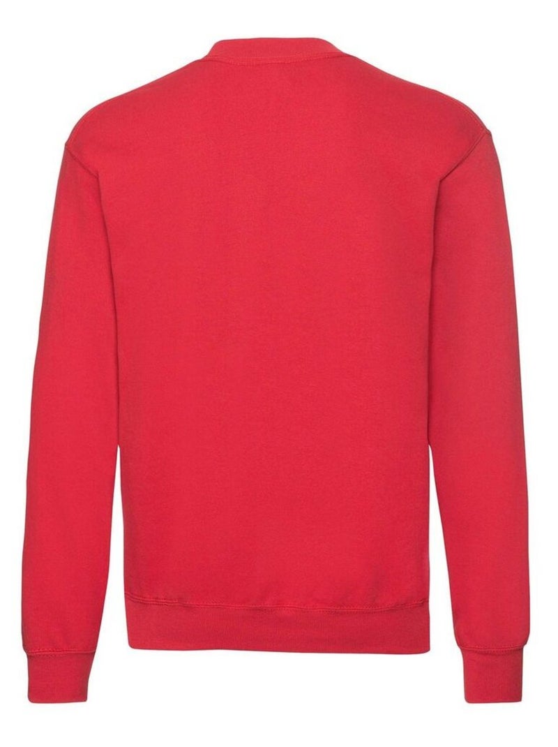 Fruit of the Loom - Sweat VINTAGE Rouge - Kiabi