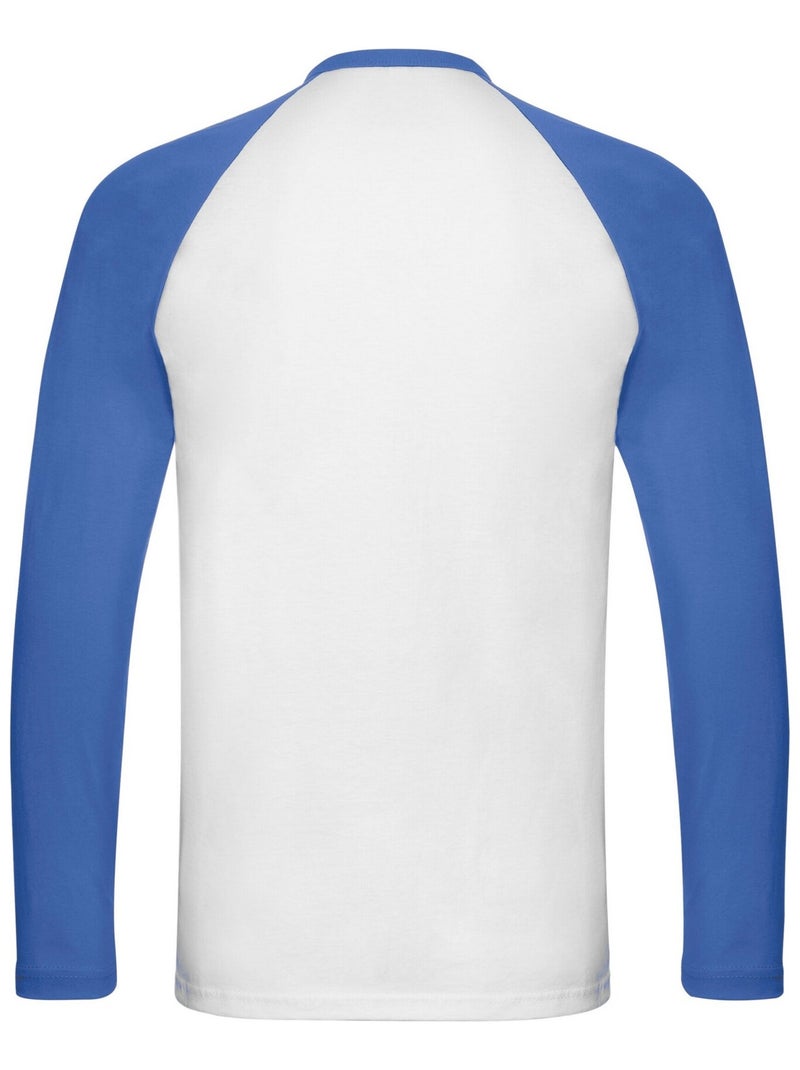 Fruit of the Loom - T-shirt BASEBALL Blanc - Kiabi