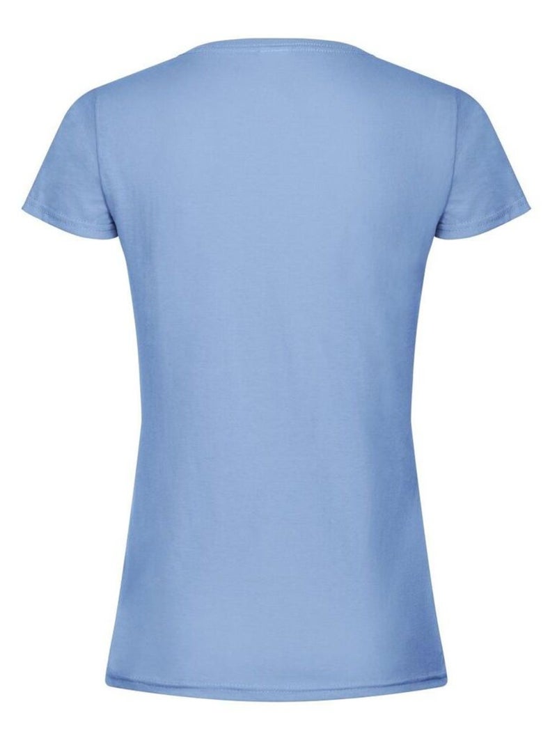 Fruit of the Loom - T-shirt Bleu ciel - Kiabi