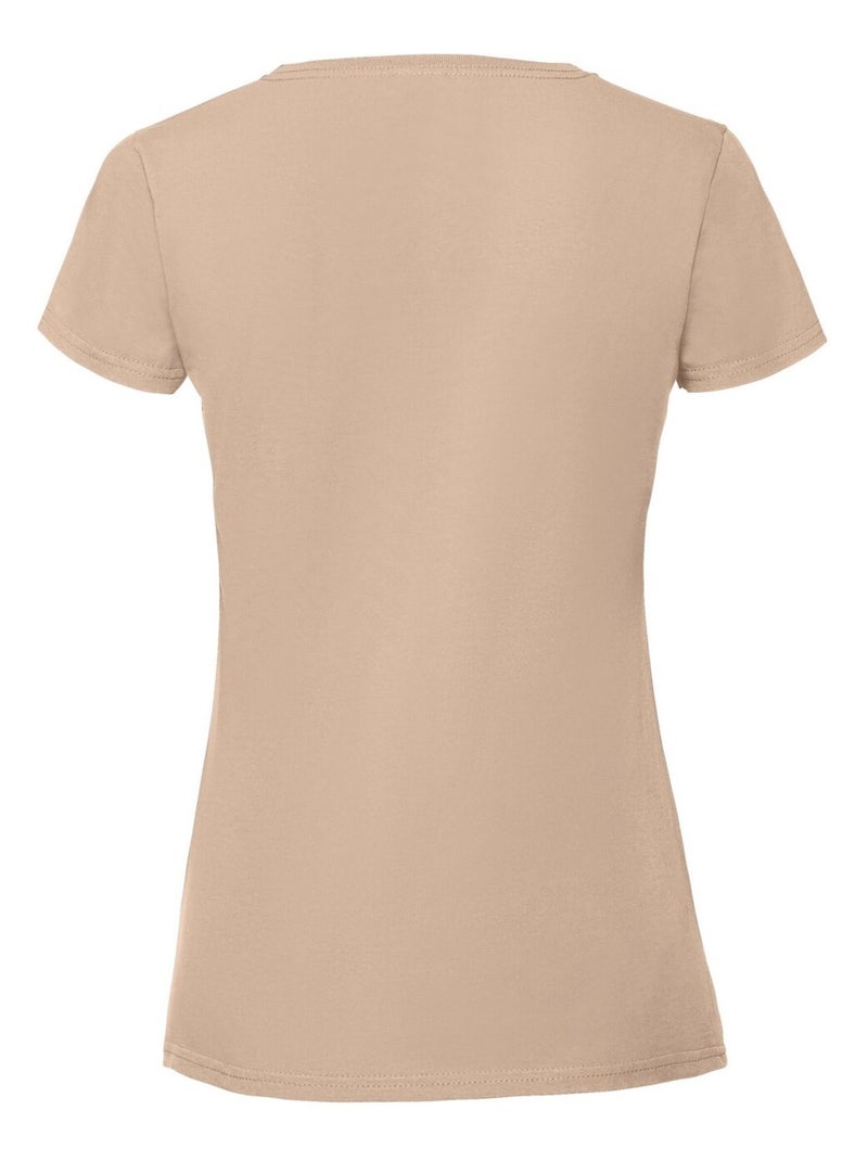 Fruit of the Loom - T-shirt ICONIC Beige sable - Kiabi