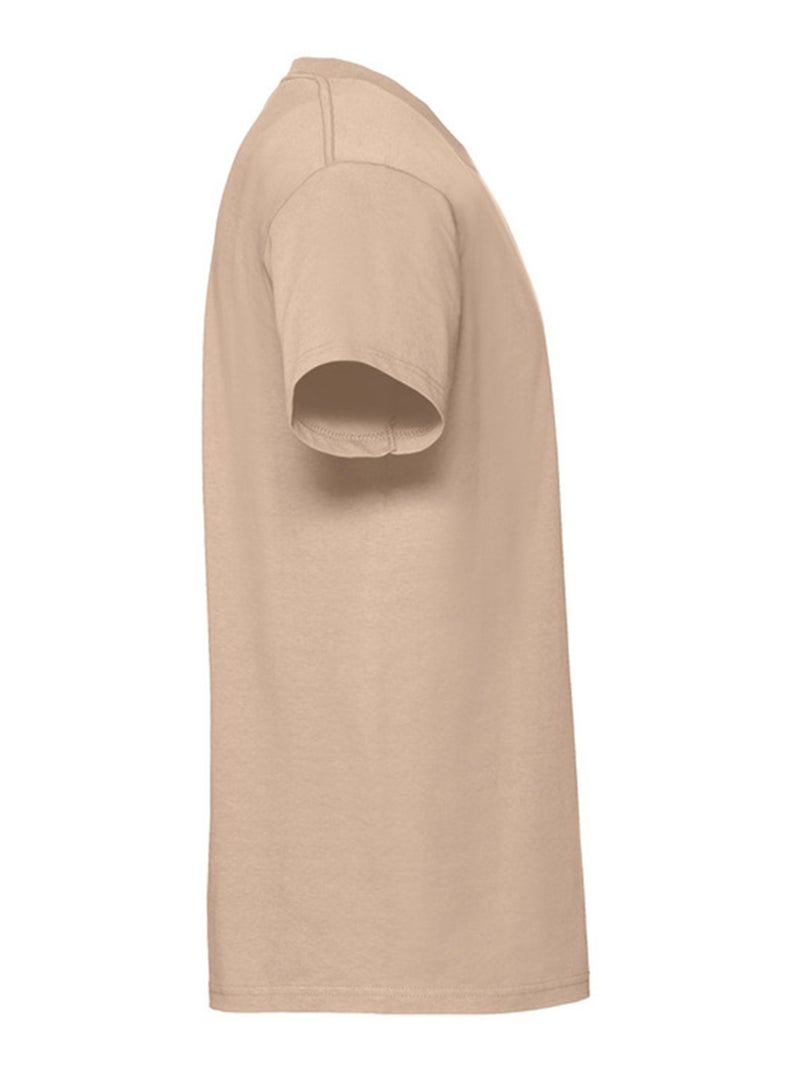 Fruit of the Loom - T-shirt ICONIC Beige sable - Kiabi