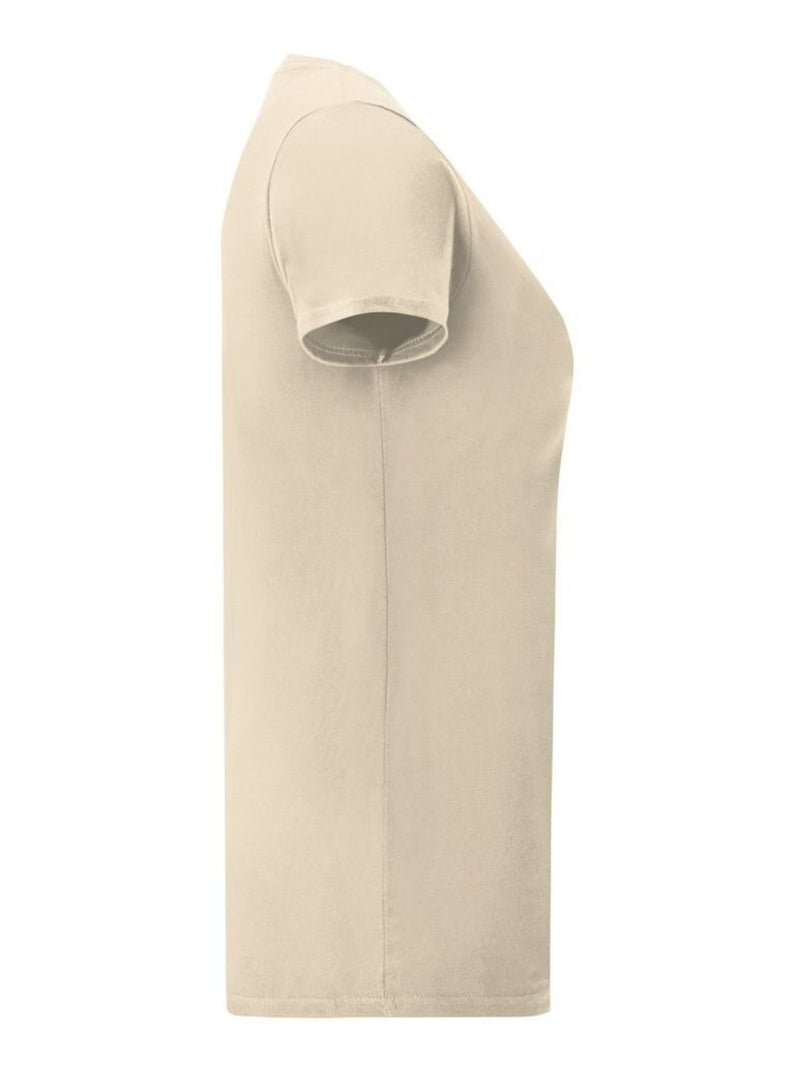 Fruit of the Loom - T-shirt ICONIC Blanc cassé - Kiabi