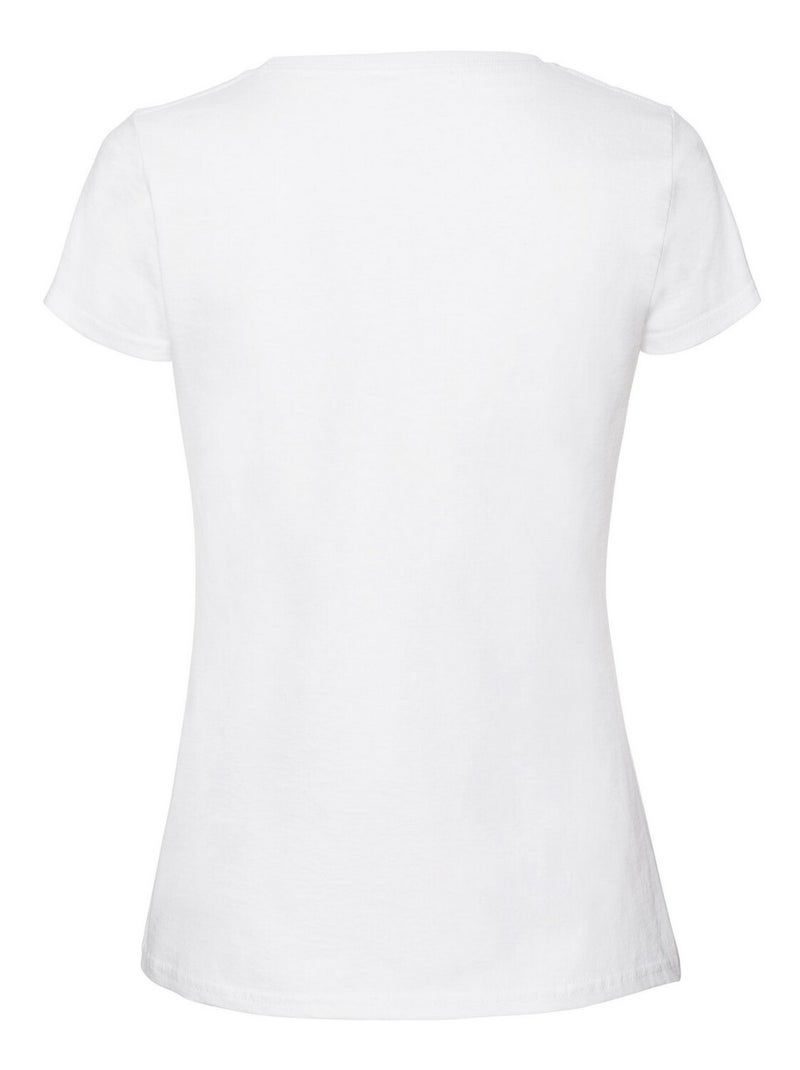 Fruit of the Loom - T-shirt ICONIC Blanc - Kiabi