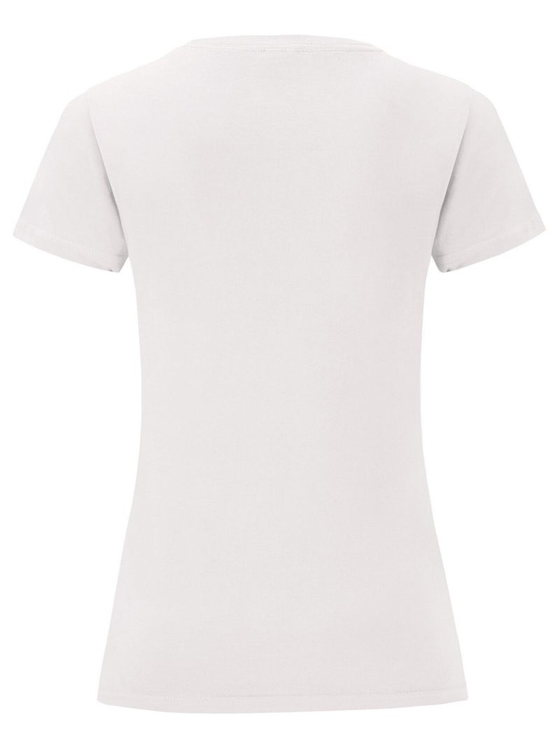 Fruit of the Loom - T-shirt ICONIC Blanc - Kiabi