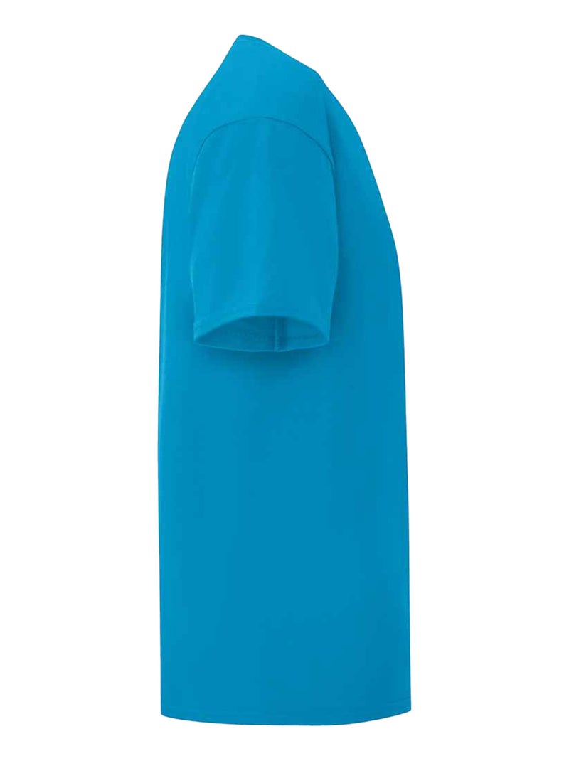 Fruit of the Loom - T-shirt ICONIC Bleu azur - Kiabi