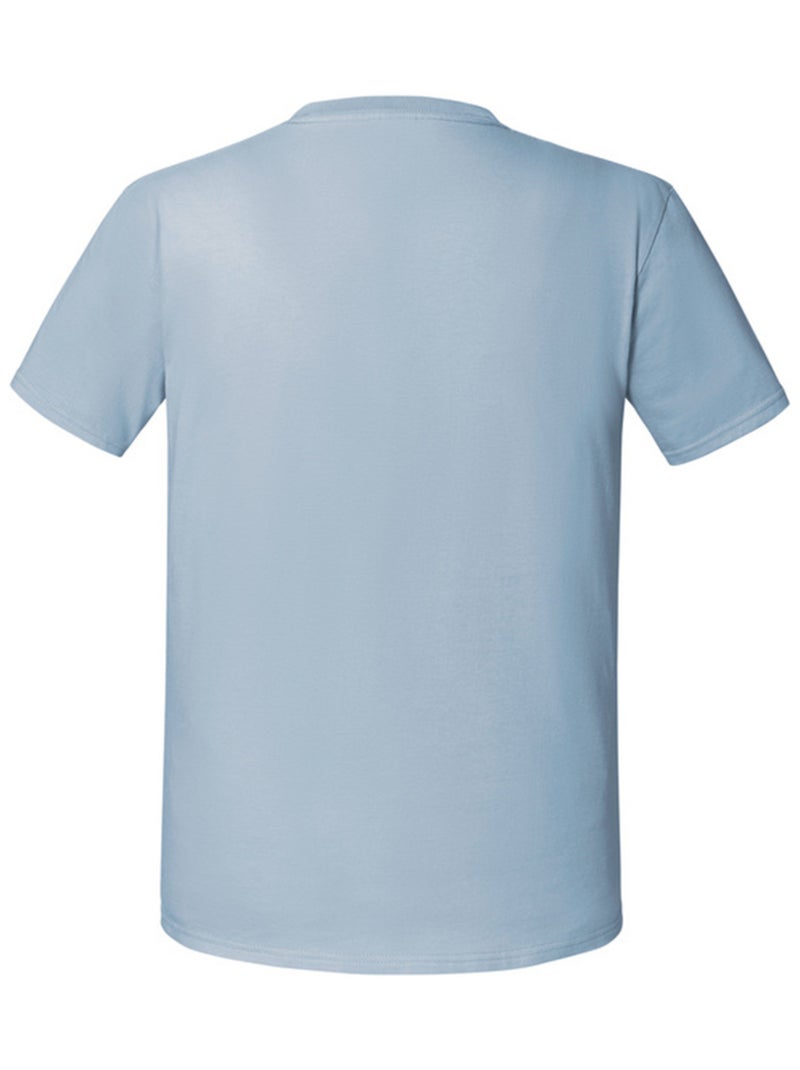 Fruit of the Loom - T-shirt ICONIC Bleu clair - Kiabi