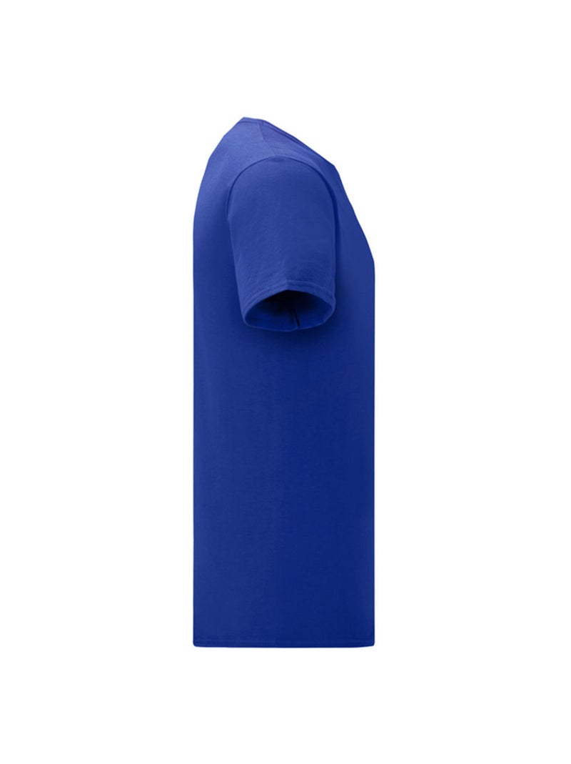 Fruit of the Loom - T-shirt ICONIC Bleu cobalt - Kiabi