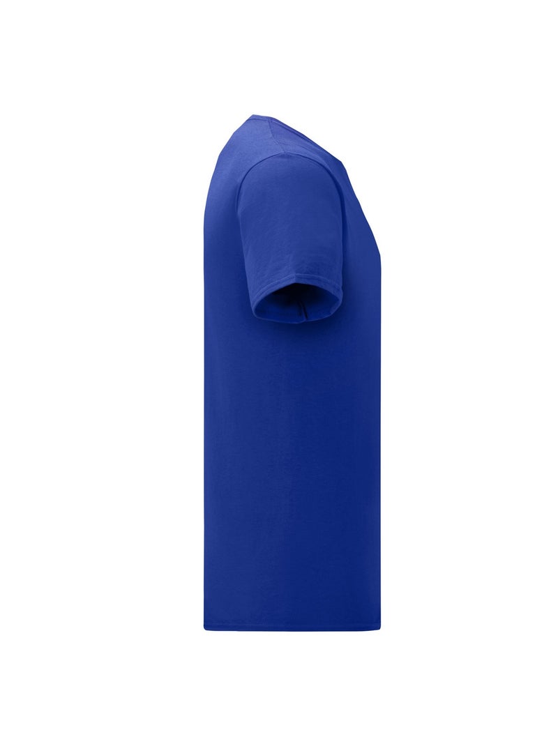 Fruit of the Loom - T-shirt ICONIC Bleu cobalt - Kiabi