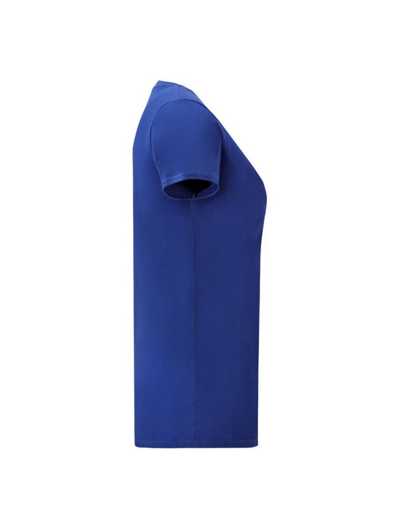 Fruit of the Loom - T-shirt ICONIC Bleu cobalt - Kiabi
