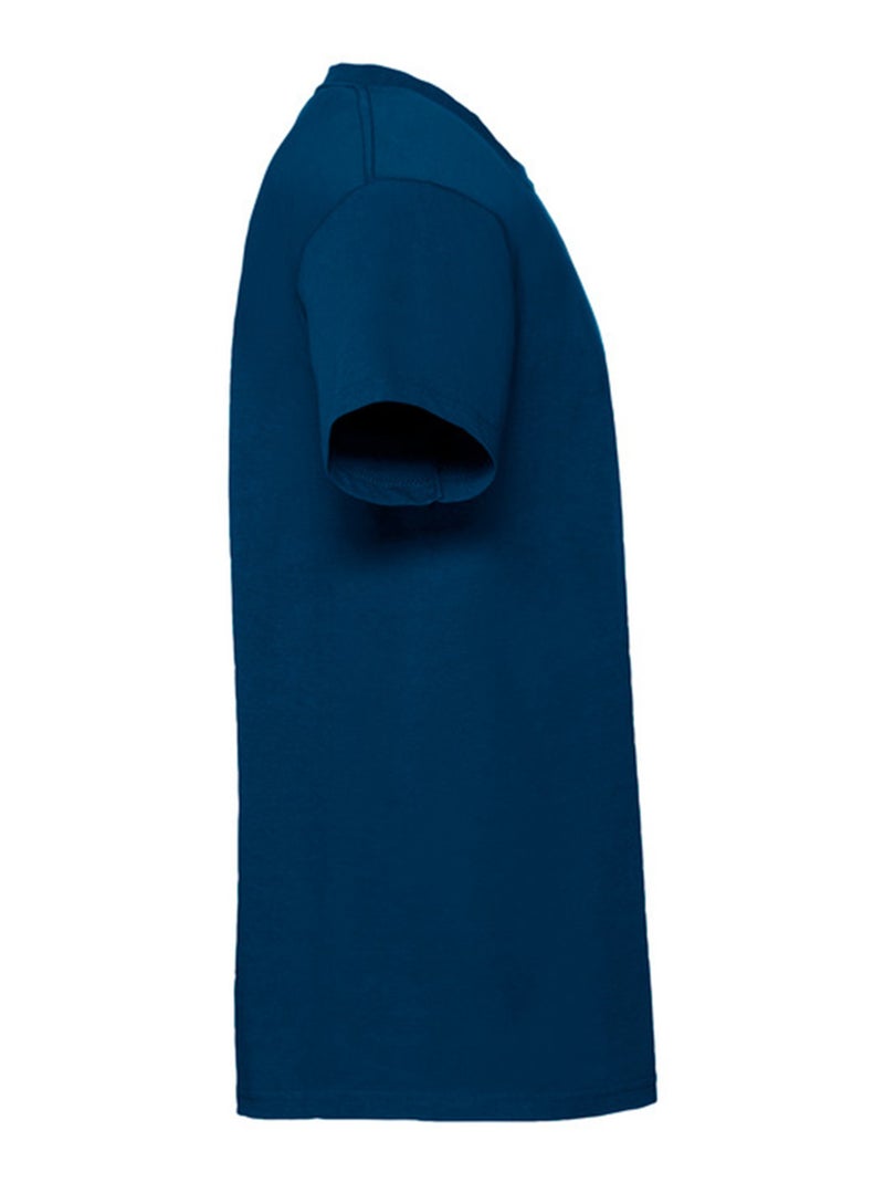 Fruit of the Loom - T-shirt ICONIC Bleu - Kiabi