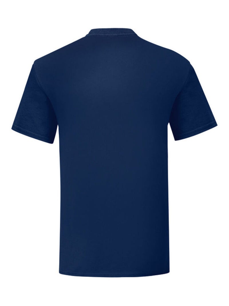 Fruit of the Loom - T-shirt ICONIC Bleu marine - Kiabi