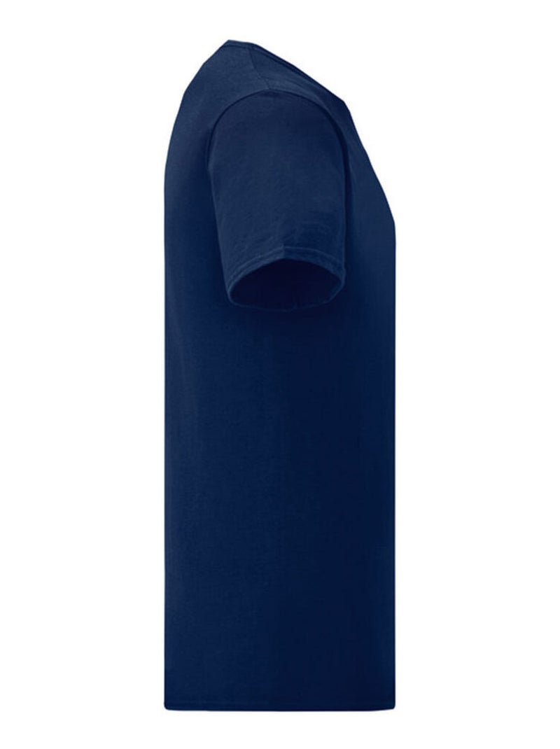 Fruit of the Loom - T-shirt ICONIC Bleu marine - Kiabi