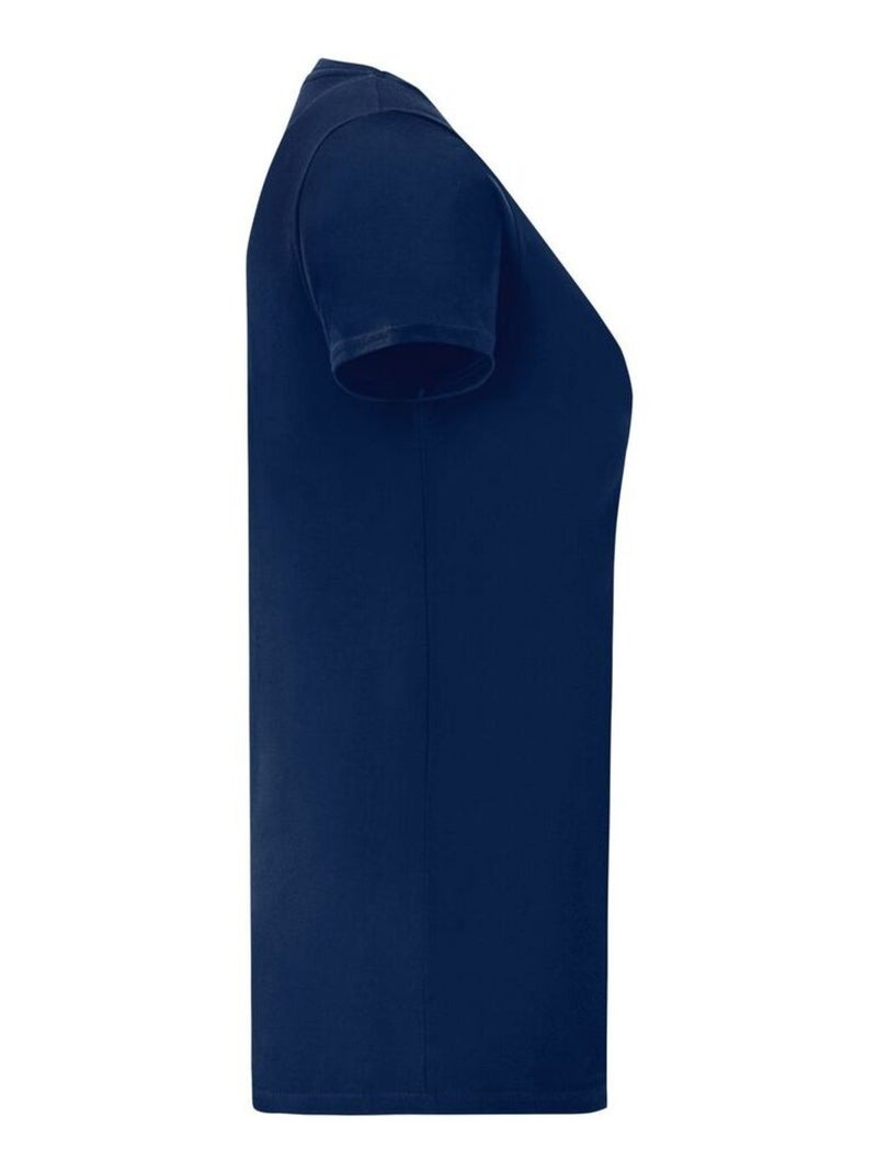 Fruit of the Loom - T-shirt ICONIC Bleu marine - Kiabi