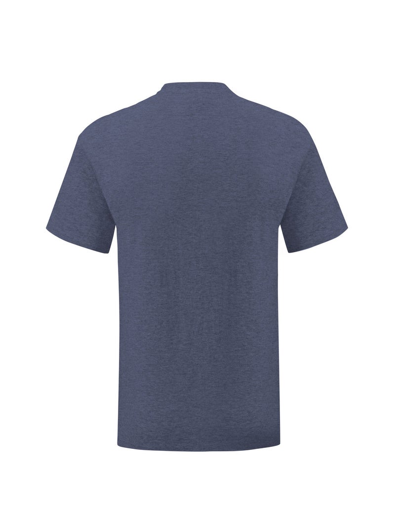 Fruit of the Loom - T-shirt ICONIC Bleu marine - Kiabi