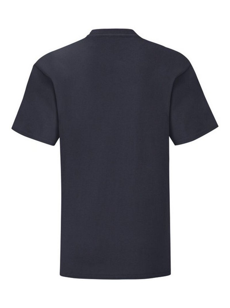 Fruit of the Loom - T-shirt ICONIC Bleu nuit - Kiabi