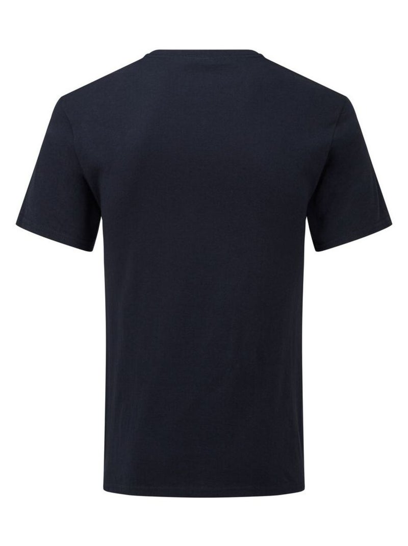 Fruit of the Loom - T-shirt ICONIC Bleu nuit - Kiabi