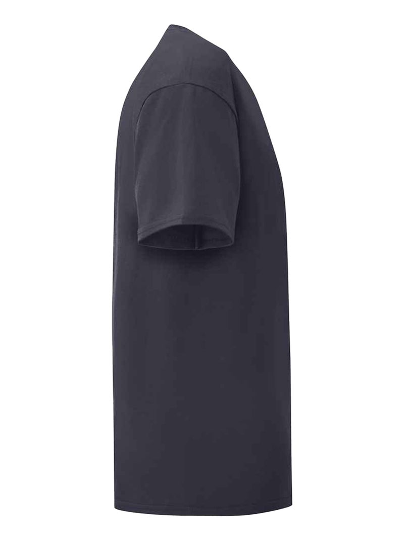 Fruit of the Loom - T-shirt ICONIC Bleu nuit - Kiabi