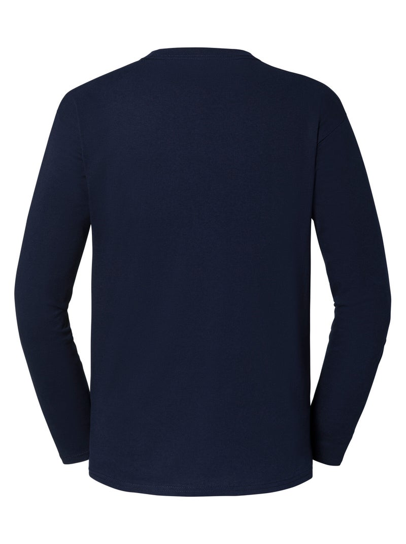 Fruit of the Loom - T-shirt ICONIC Bleu nuit - Kiabi