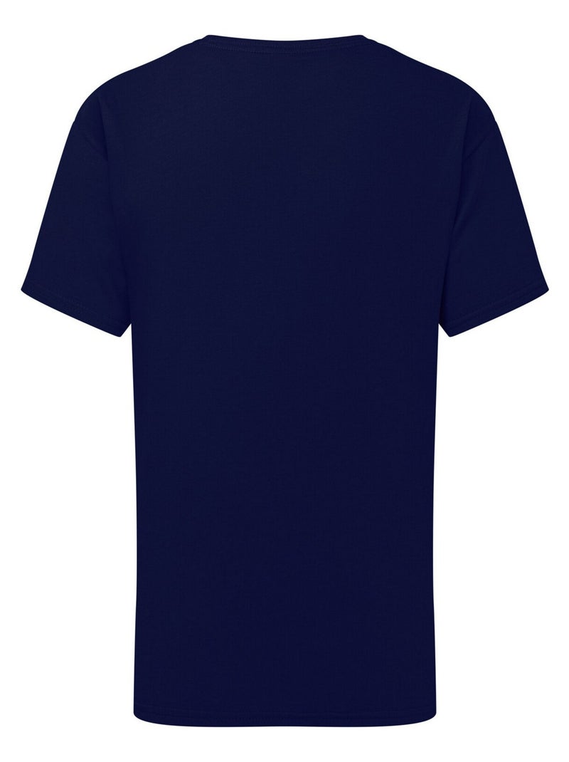 Fruit of the Loom - T-shirt ICONIC Bleu nuit - Kiabi