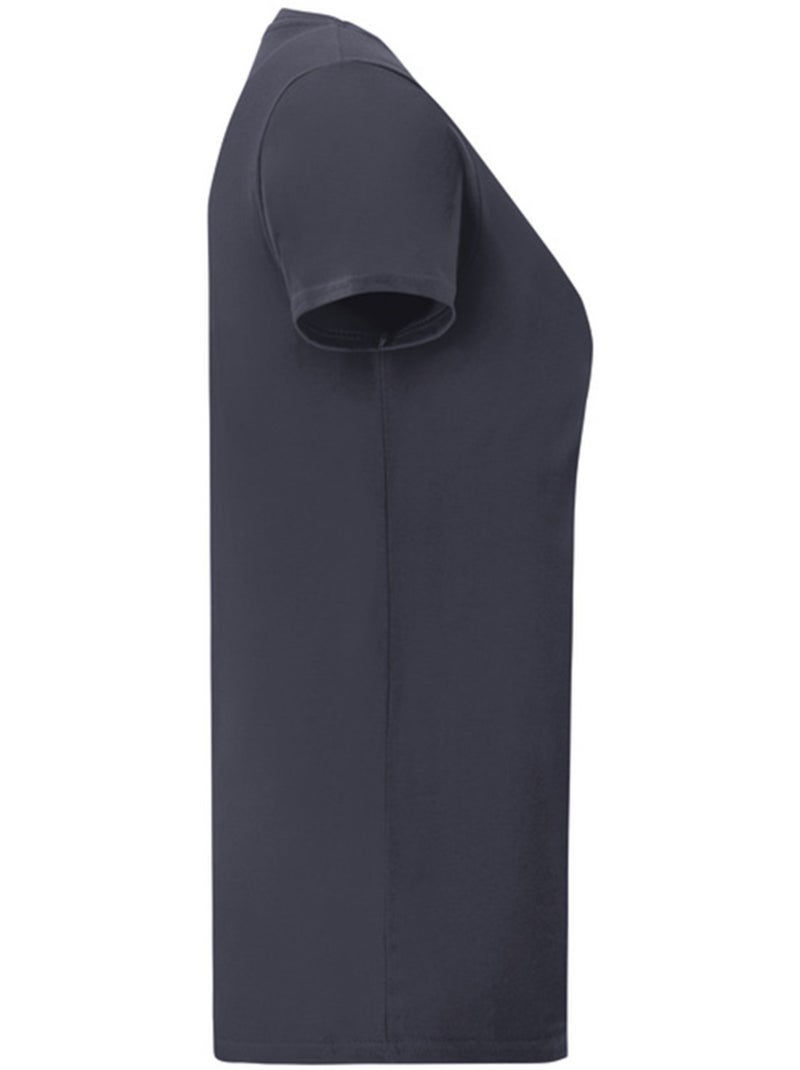 Fruit of the Loom - T-shirt ICONIC Bleu nuit - Kiabi
