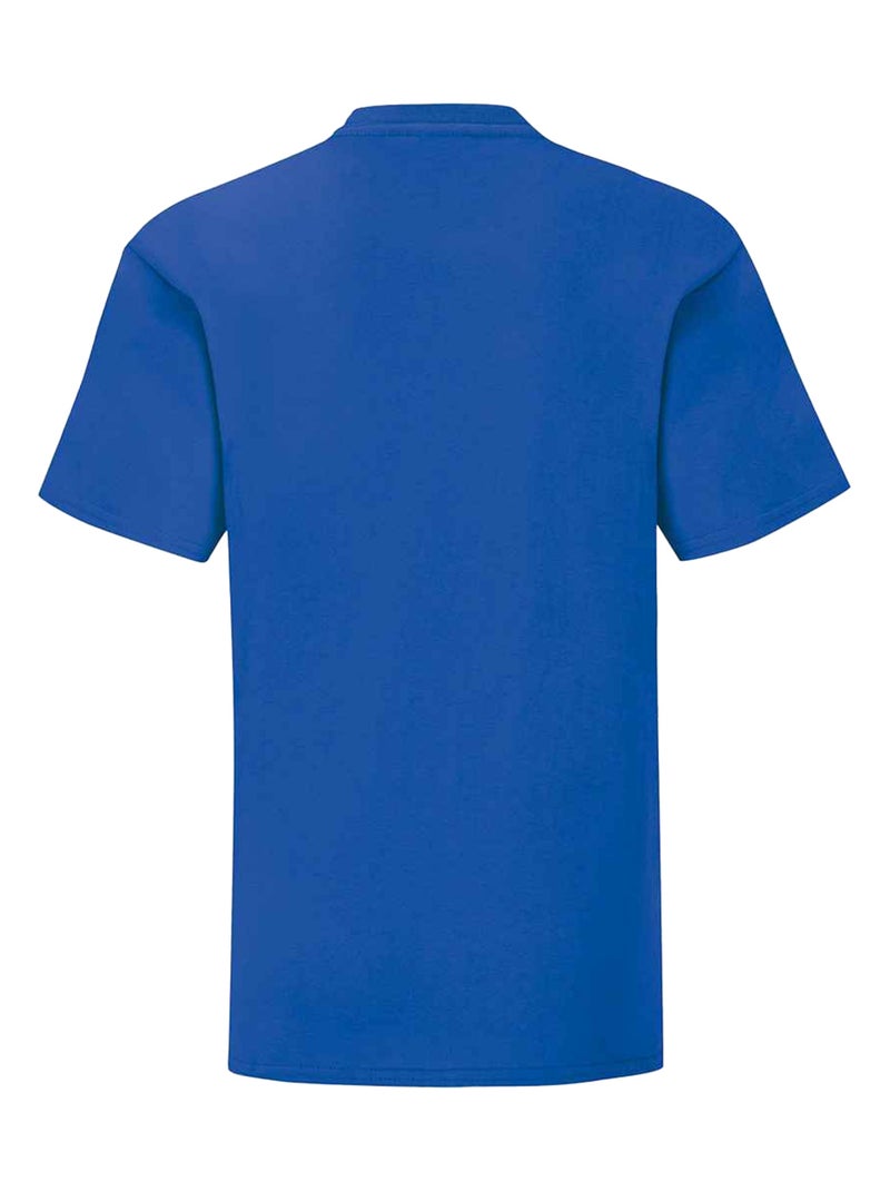 Fruit of the Loom - T-shirt ICONIC Bleu roi - Kiabi