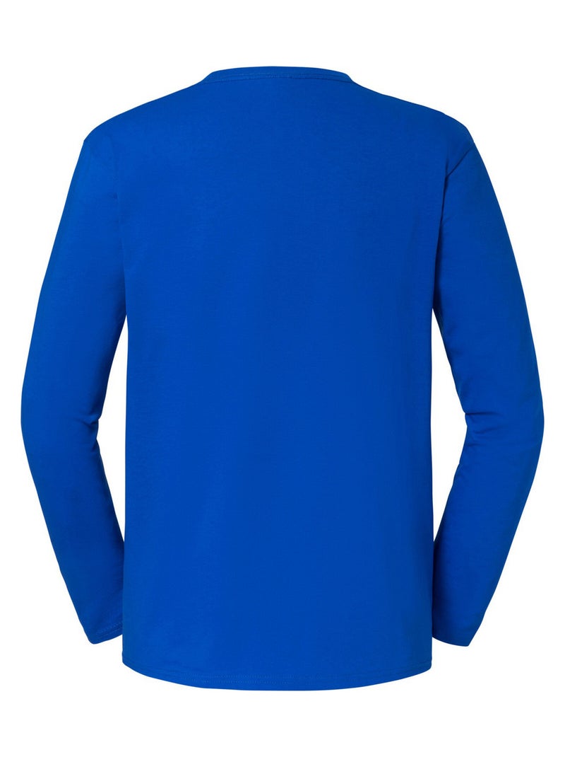 Fruit of the Loom - T-shirt ICONIC Bleu roi - Kiabi