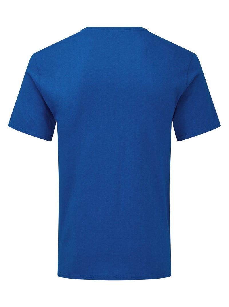 Fruit of the Loom - T-shirt ICONIC Bleu roi - Kiabi