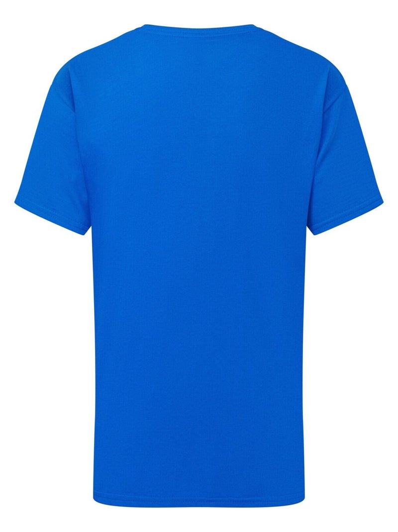 Fruit of the Loom - T-shirt ICONIC Bleu roi - Kiabi