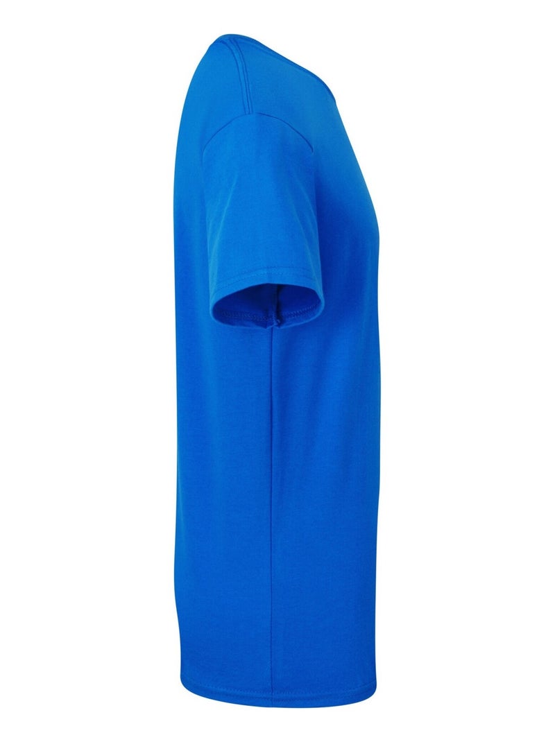 Fruit of the Loom - T-shirt ICONIC Bleu roi - Kiabi