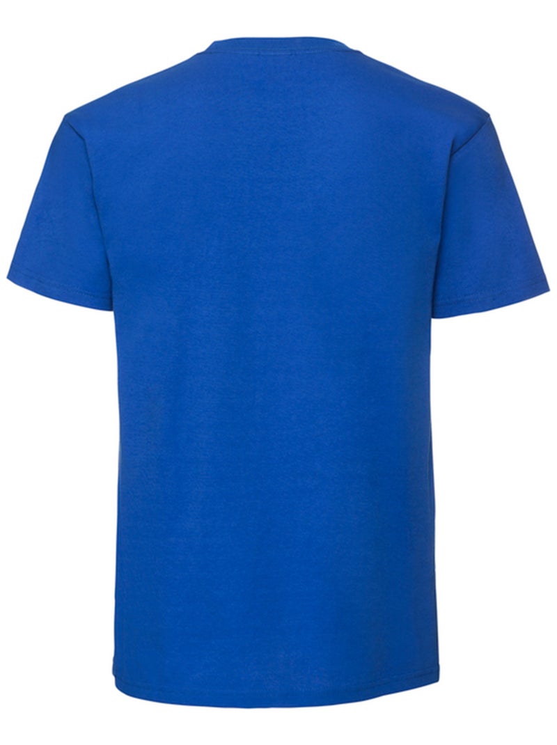 Fruit of the Loom - T-shirt ICONIC Bleu roi - Kiabi