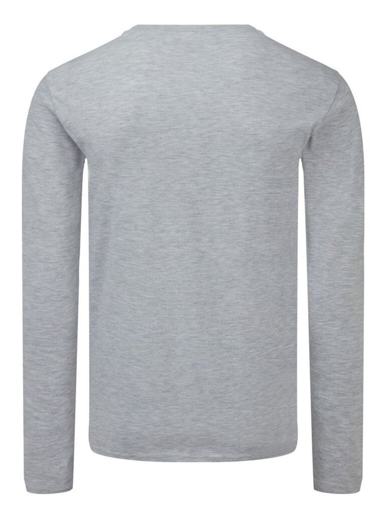 Fruit of the Loom - T-shirt ICONIC Gris chiné - Kiabi