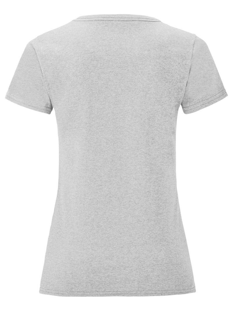 Fruit of the Loom - T-shirt ICONIC Gris chiné - Kiabi