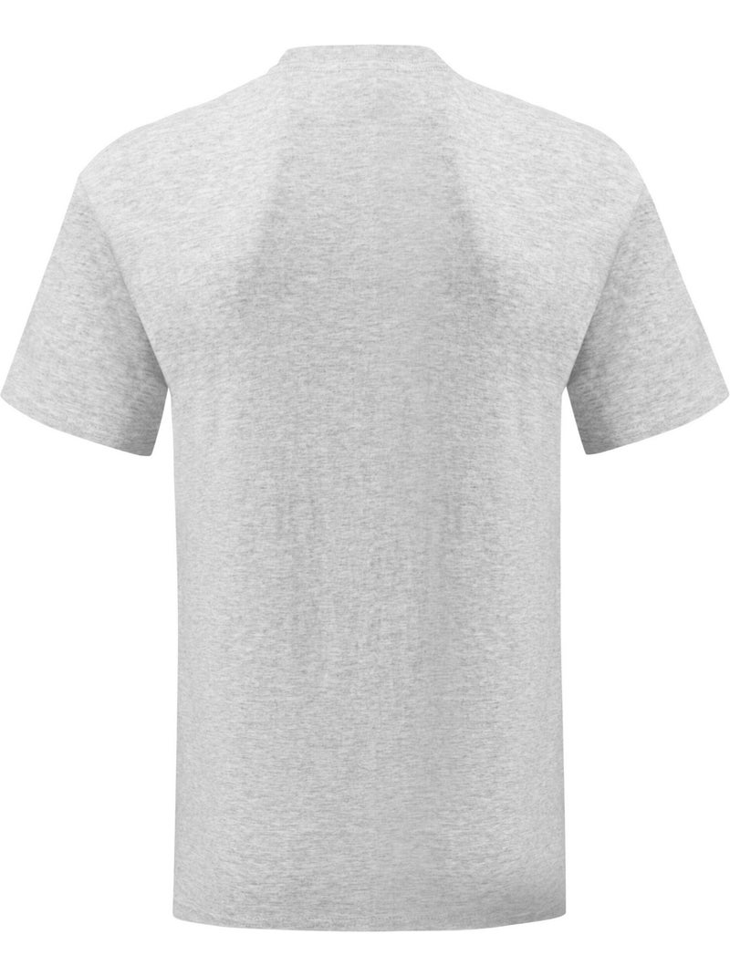 Fruit of the Loom - T-shirt ICONIC Gris chiné - Kiabi