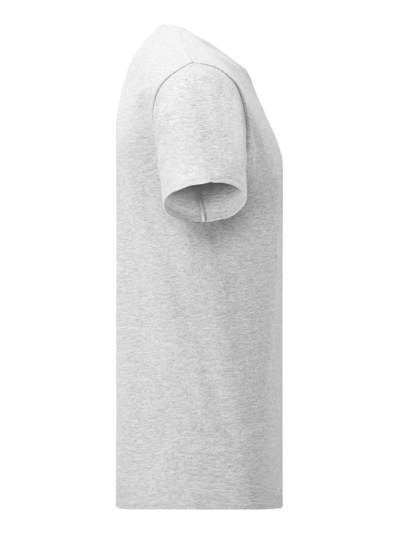 Fruit of the Loom - T-shirt ICONIC Gris chiné - Kiabi