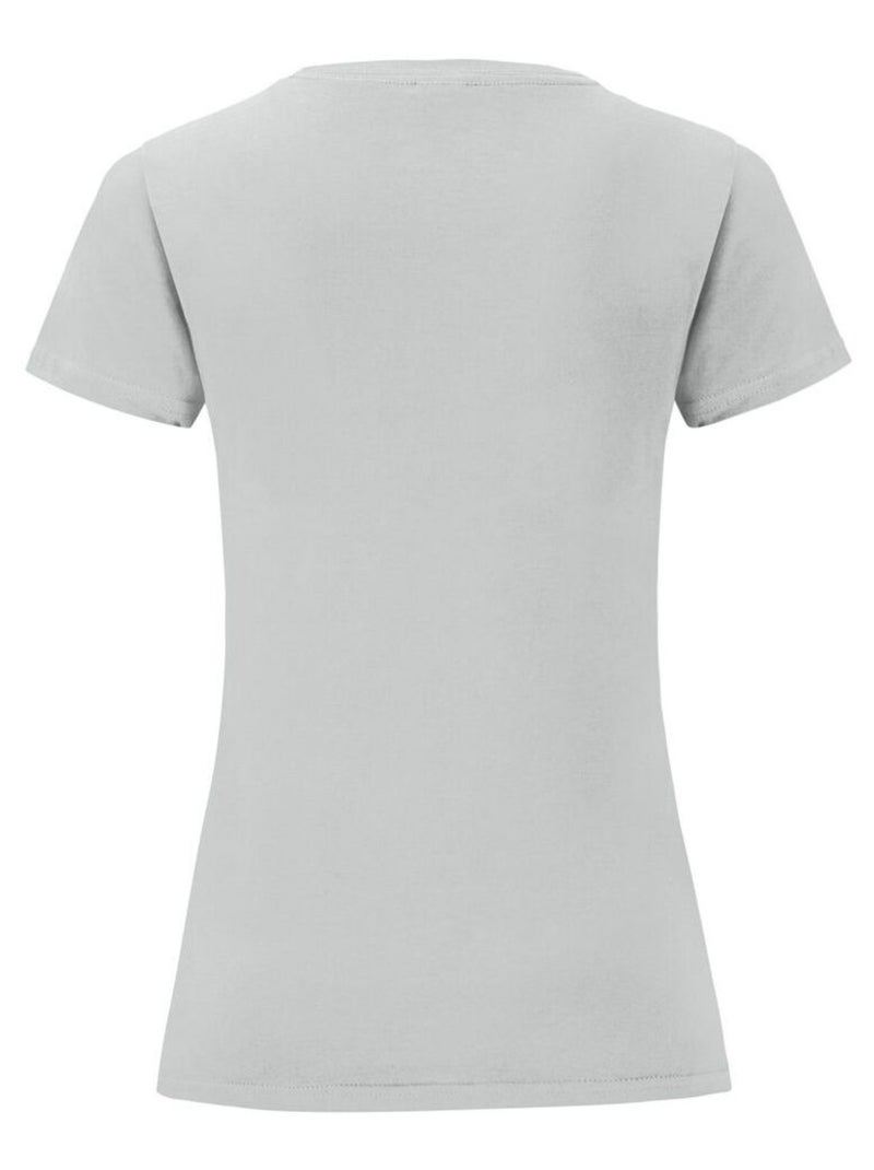 Fruit of the Loom - T-shirt ICONIC Gris clair - Kiabi