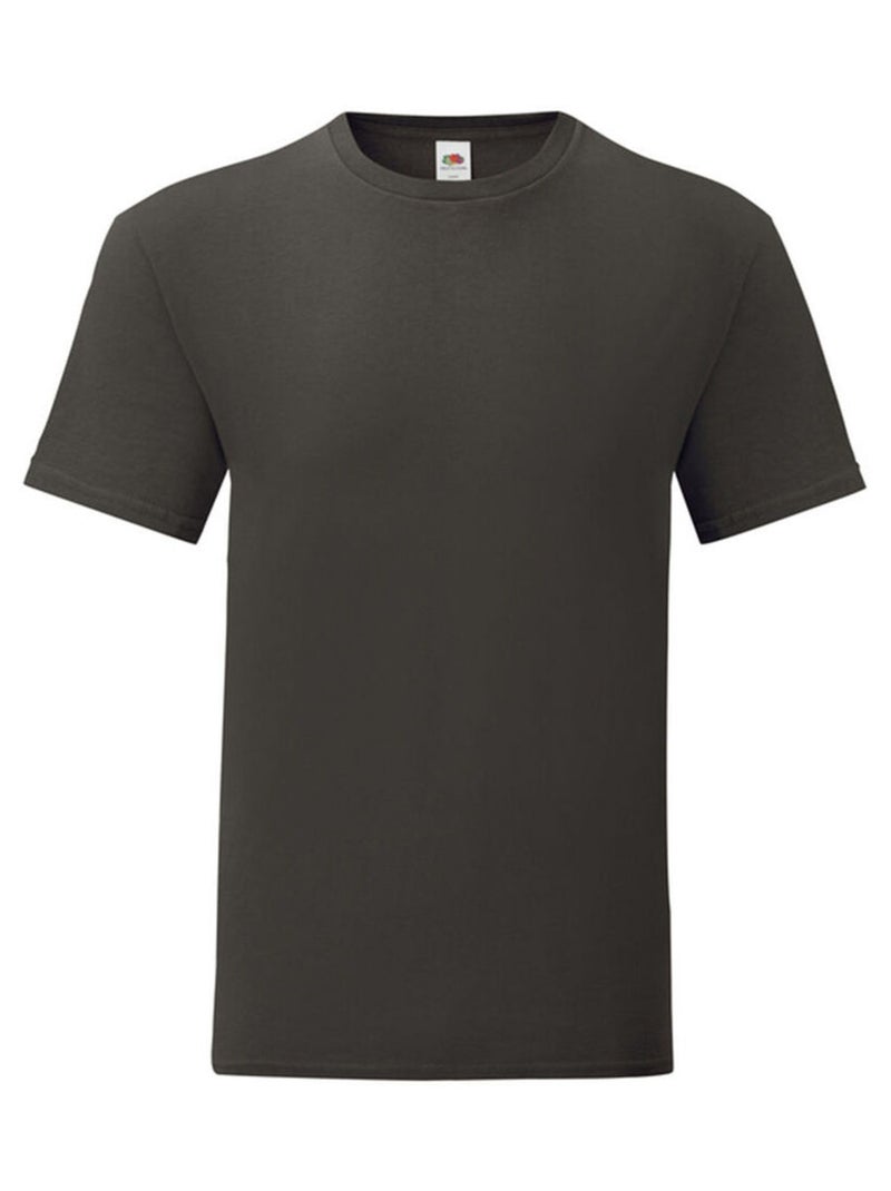 Fruit of the Loom - T-shirt ICONIC Gris foncé - Kiabi