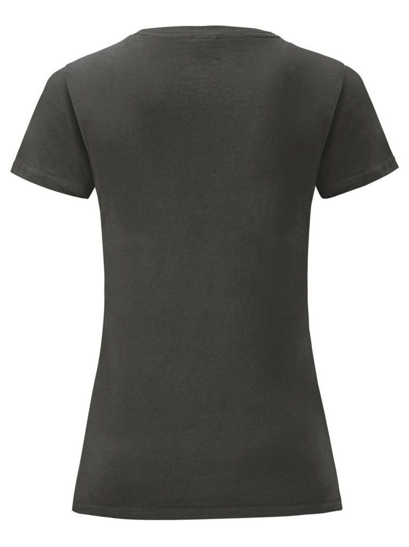 Fruit of the Loom - T-shirt ICONIC Gris foncé - Kiabi