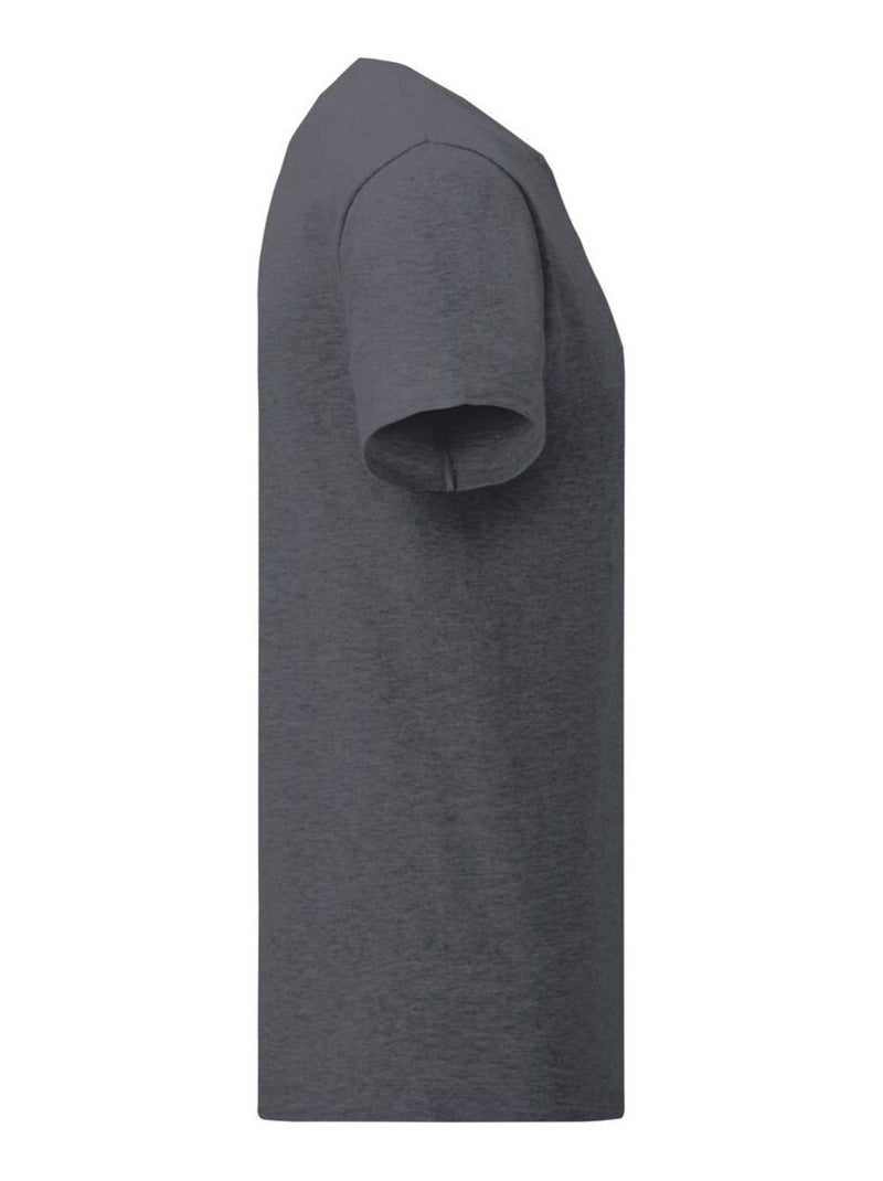 Fruit of the Loom - T-shirt ICONIC Gris foncé - Kiabi
