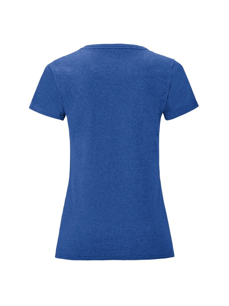 Fruit of the Loom - T-shirt ICONIC Gris froid/Bleu - Kiabi
