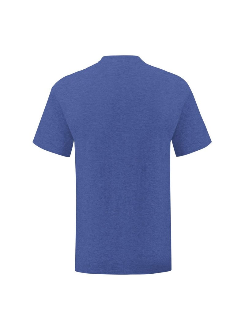 Fruit of the Loom - T-shirt ICONIC Gris froid/Bleu - Kiabi