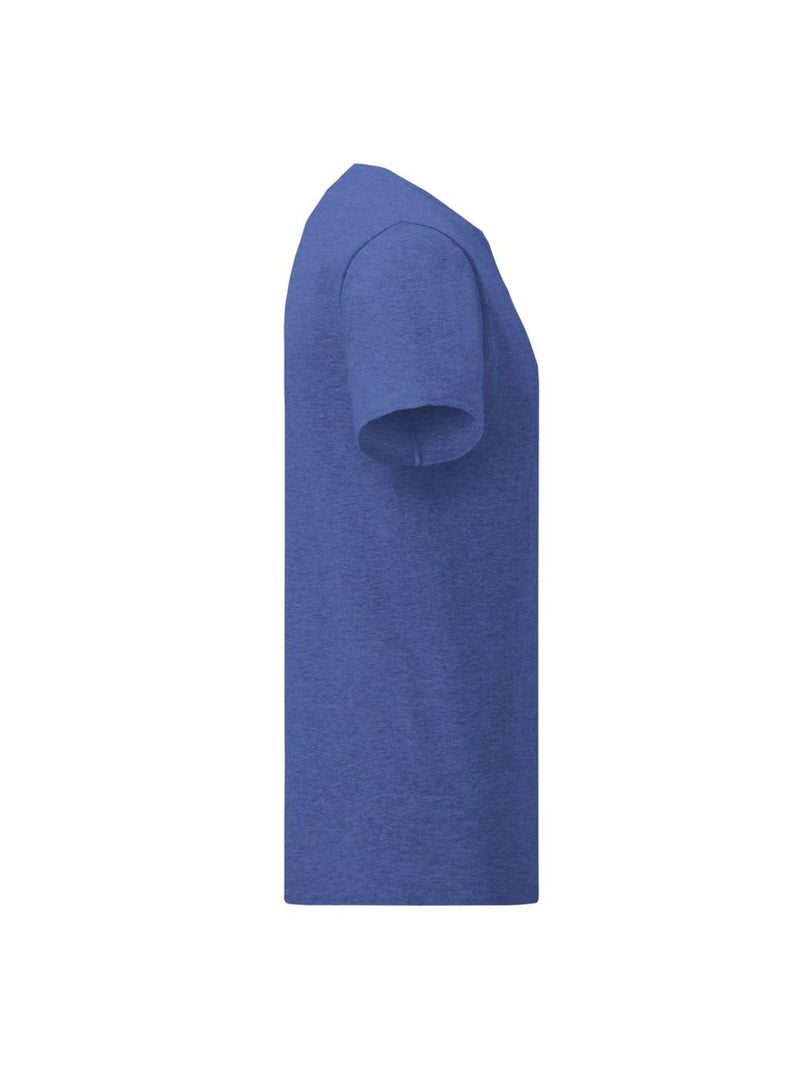 Fruit of the Loom - T-shirt ICONIC Gris froid/Bleu - Kiabi