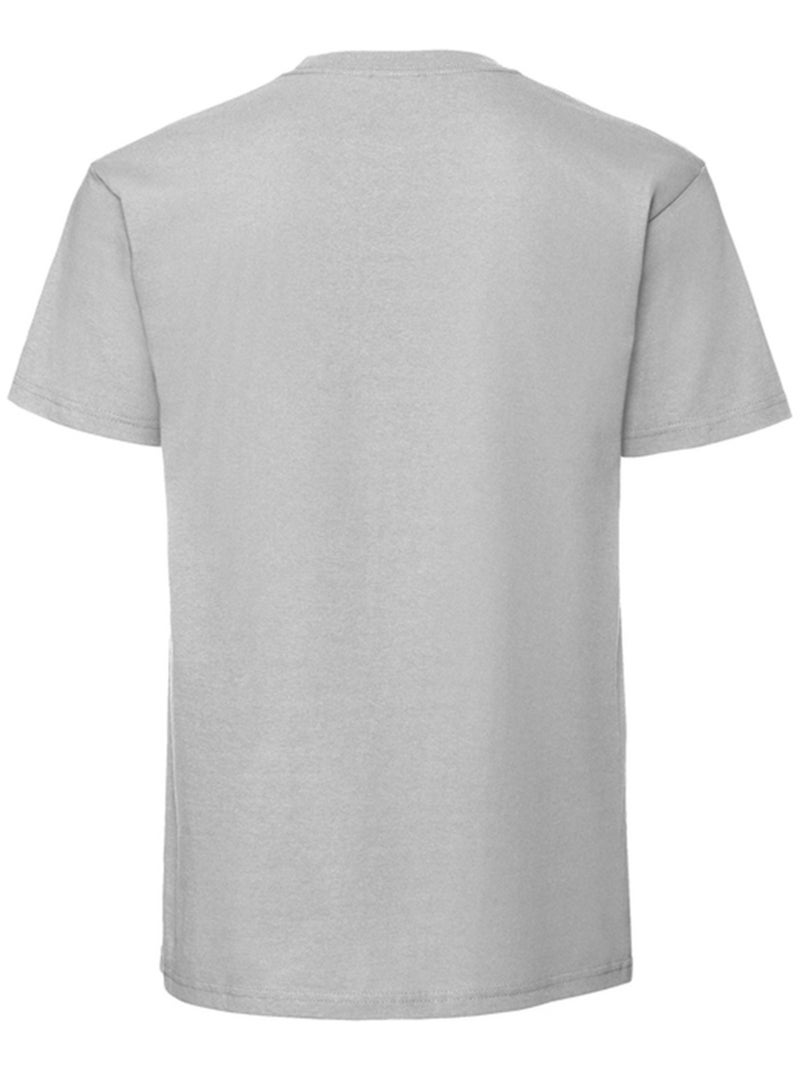 Fruit of the Loom - T-shirt ICONIC Gris Gris anthracite Blanc - Kiabi